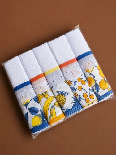 Panos de prato artesanais com acabamento premium, para deixar a sua cozinha um charme