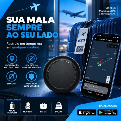 TAG Localizador Achô Sem Fio + Acesso ao APP
