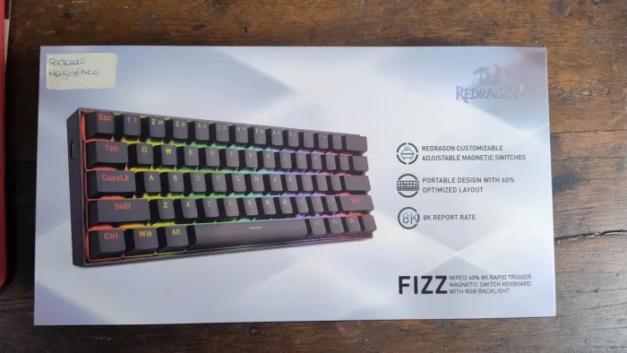Teclado Fizz Magnético 8k - Redragon