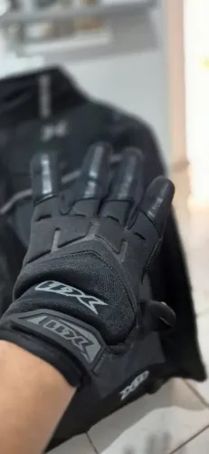 1 par de luvas motociclista