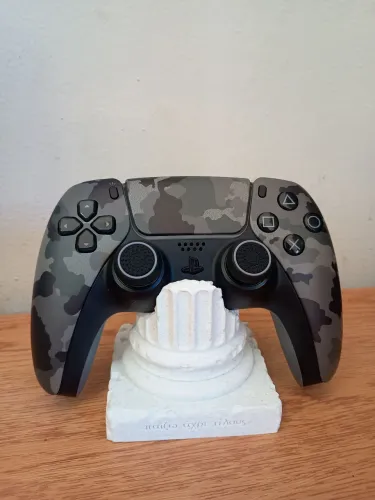 Controle Dualsense Ps5 Camuflado Analógico Hall Effect K-silver JS13 Pro