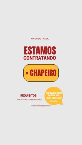 Vaga de chapeiro