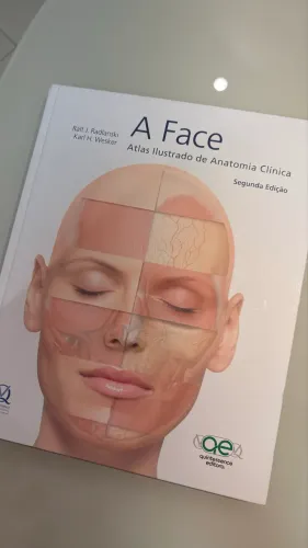Livro: A face Atlas Ilustrado de anatomia clínica 