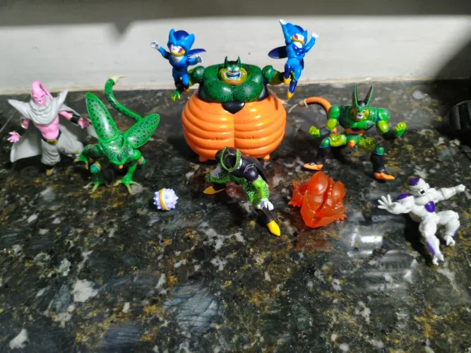 Dragonball Cell Full + Majin Boo + Freeza