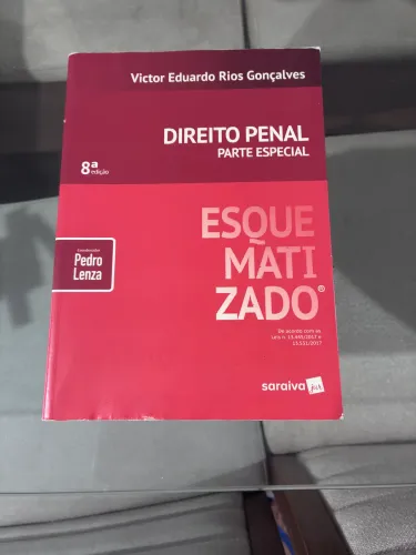 Direito Penal Parte Especial Pedro Lenza usado