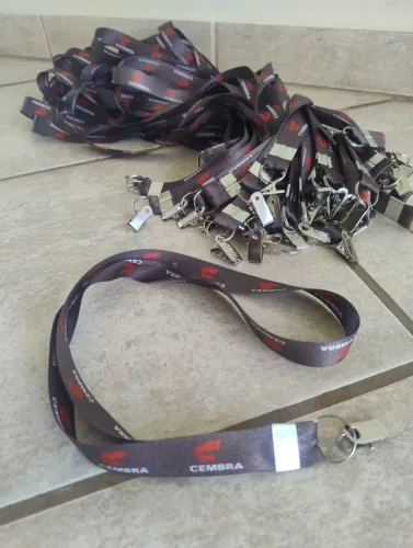 Cordão para crachá - Personalizado do seu jeito