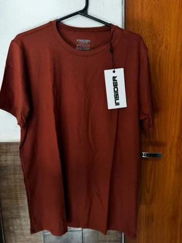 Camiseta Insider T-Shirt Vinho Masculina M