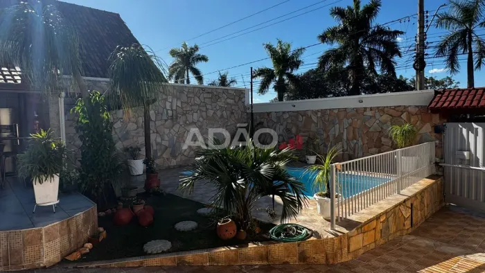 Casa à venda Jardim Vila Boa 3 suítes 6 vagas varanda gourmet piscina próximo ao Parque Ma
