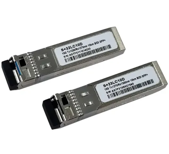 Par Gbic Spf+ 10g 10km Lc Bidi 1270/1330nm (s+32lc10d S+23)