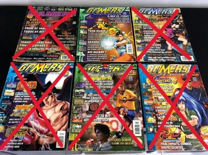 Revista Gamers - Diversos Volumes