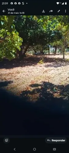 Chacara 70 km de Planaltina Df próximo ao jardim 2 25 km do café sem troco