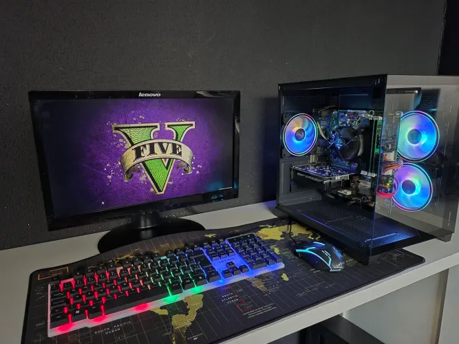 Pc gamer completo i7 Roblox GTA free fire com garantia