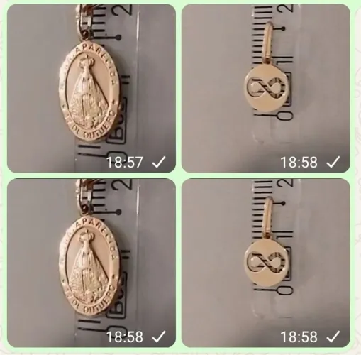 Pingentes de ouro 18k 