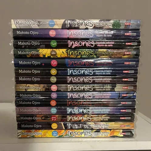 Coleção Mangá Insones Caçando Estrelas ao Amanhecer Completo