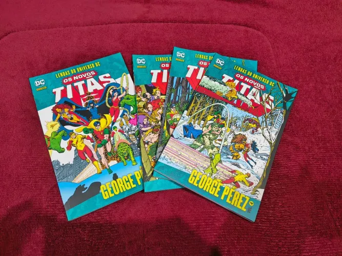 Hq Lendas do Universo DC os Novos Titãs vol 1ao 4