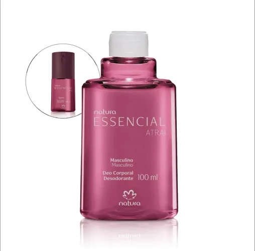 Refil Colônia Masculina Essencial atrai Natura