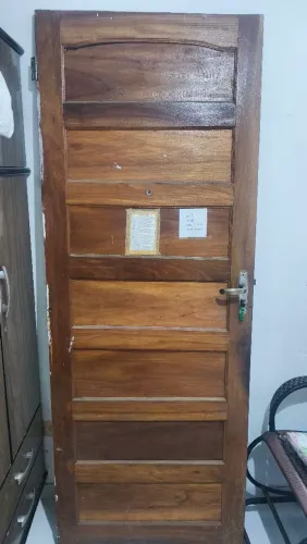 Porta de Entrada Casa - Madeira de Lei