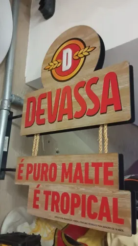 Placa Devassa