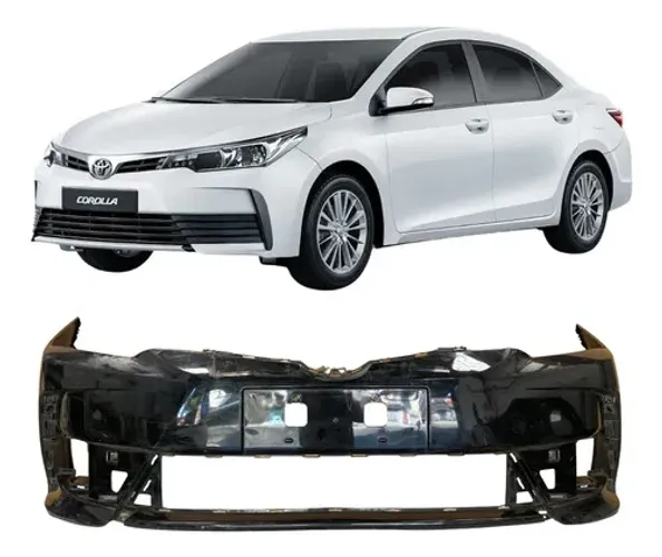 Para Choque Dianteiro Toyota Corolla Original 2018 26050503 Preto