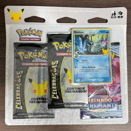 Blister Triplo - Celebrações - Mimikyu Delta