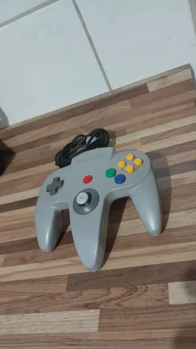 Controle Nintendo 64 original funcionando analógico uns 75%