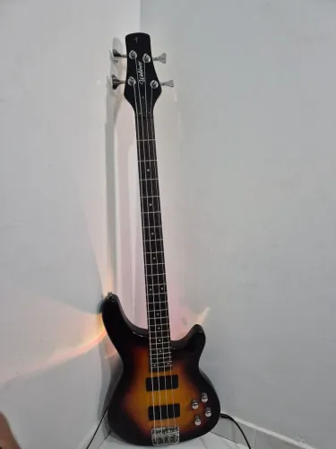 Contrabaixo Waldman GBW-100A Ativo 4 Cordas HH Brown Sunburst