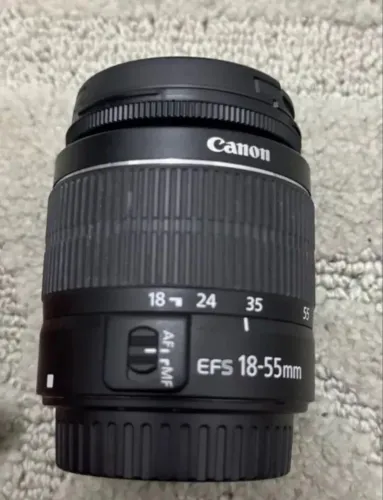 Lente câmera Canon 18-55 sem fungos ótimo estado