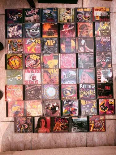 Cd dance Music techno eletrônico