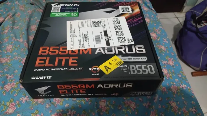 Placa mãe am4 Aurus elite B550