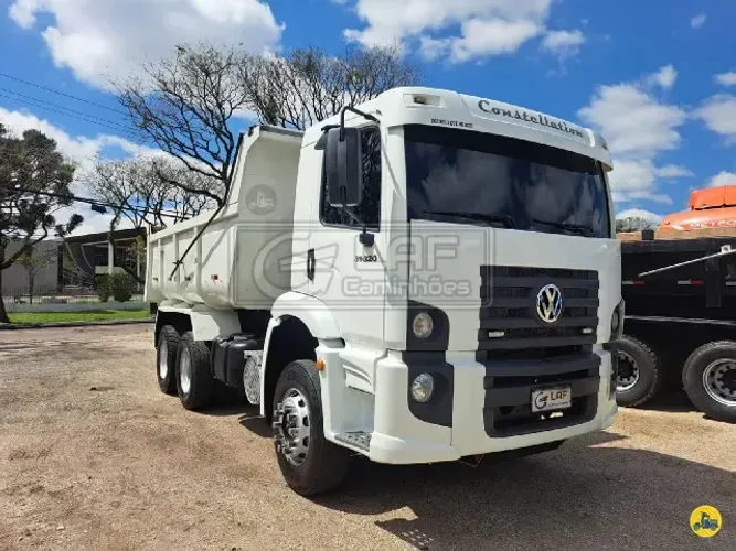 Vw constellation 31.320 6x4 traçado caçamba basculante