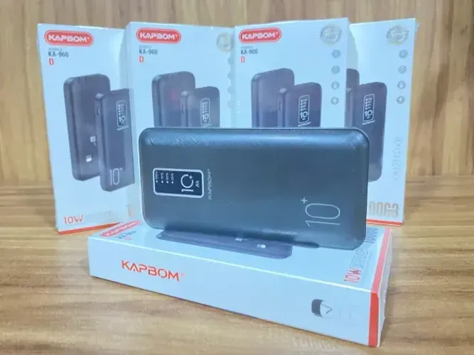 Bateria Portátil Potência de 10.000mAh