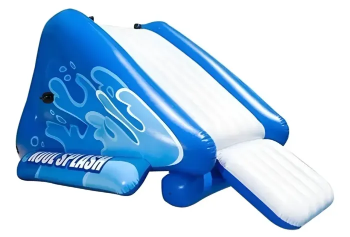 Escorregador Inflável Gigante Azul Para Piscina Intex Azul