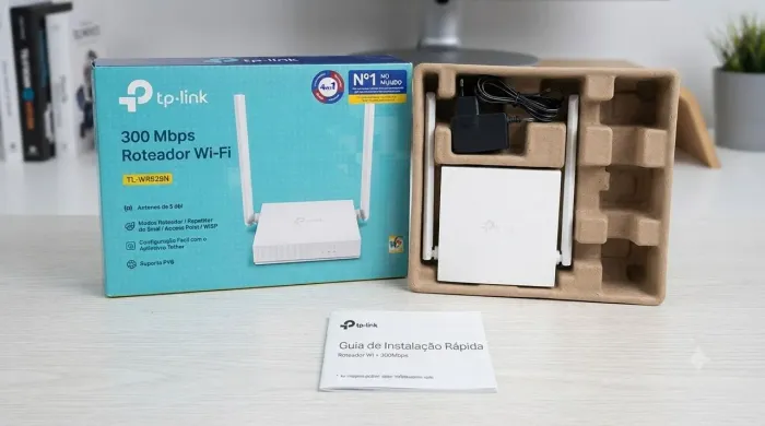 Roteador Wi-Fi TP-Link 300Mbps - Em Perfeito Estado!