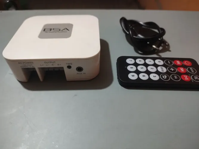 Amplificador som ambiente BRAVOX BSA 30D 30Wrms - 2x 8ohms Bivolt Bluetooth + controle