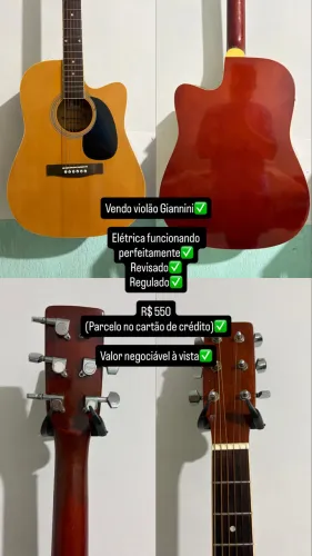 Vendo violão elétrico