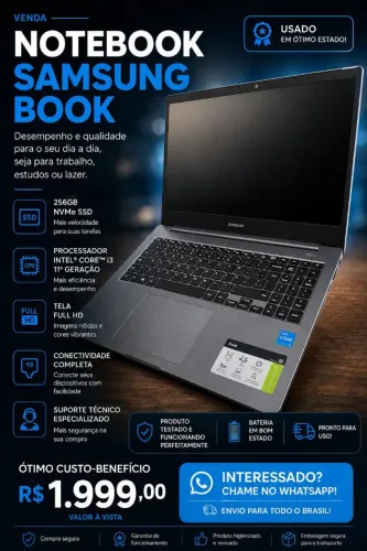 Notebook Samsung 