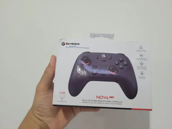 Controle Gamesir T4 Nova lite Lacrado - Gamepad hall effect