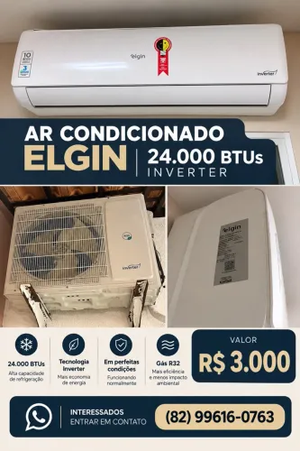 Ar condicionado 24mil btus