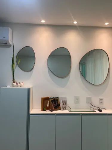 3 Espelhos NOVOS de Decoração