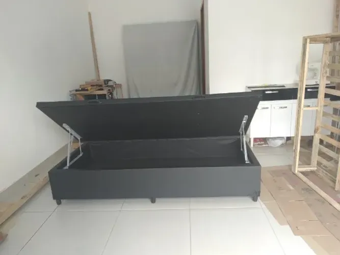 Base Box Baú Solteiro Fabricação Nova