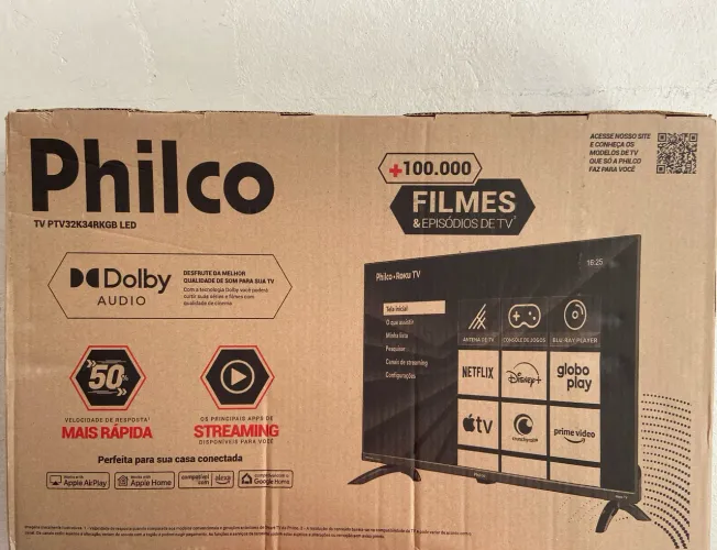 Smart TV Philco 32 Polegadas Lacrada - Com NF e Garantia