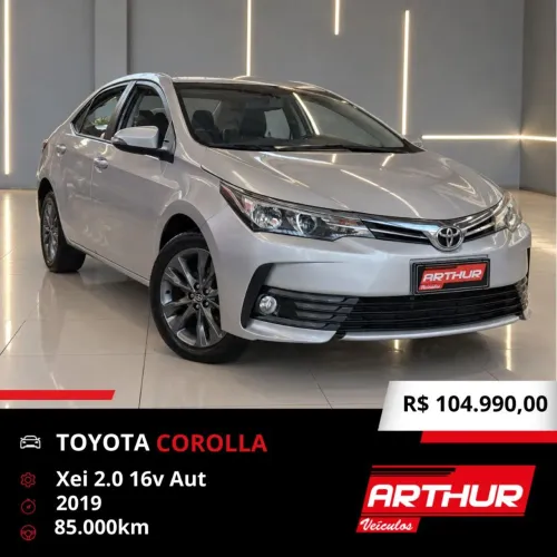 Toyota Corolla XEI 1.8/1.8 Flex 16V Aut. 2019