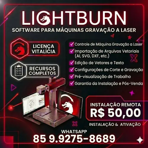 Programa gravação a laser