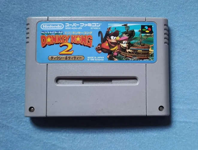 Donkey Kong Country 2 Original e Salvando