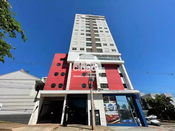 Apartamento para aluguel, 1 quarto, 1 suíte, 1 vaga, Centro - Cascavel/Pr