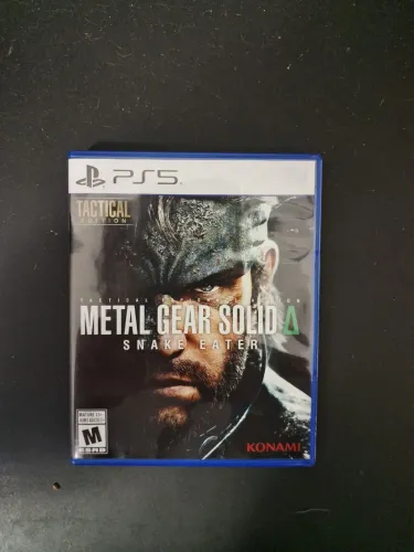 Promoção Jogo Metal Gear Delta Solid Snake Eater PS5( ACEITO CREDISHOP)