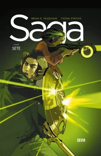 História em Quadrinhos (HQ) Saga - Volume 7 (Novo - Lacrado) Capa Dura - Brian K. Vaughan