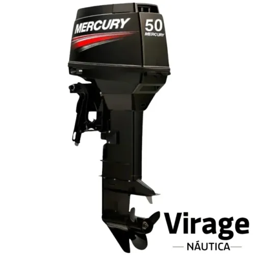 Motor De Popa Mercury 50hp 50elpto Rabeta 20'' 2 Tempos