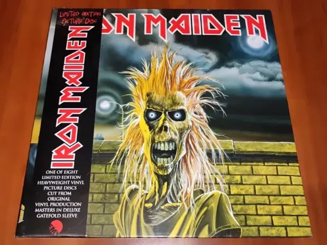 LP Iron Maiden S/T 1980 Picture Disc 2012