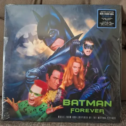 Novo Disco Vinil LP Batman Forever Eternamente Importado